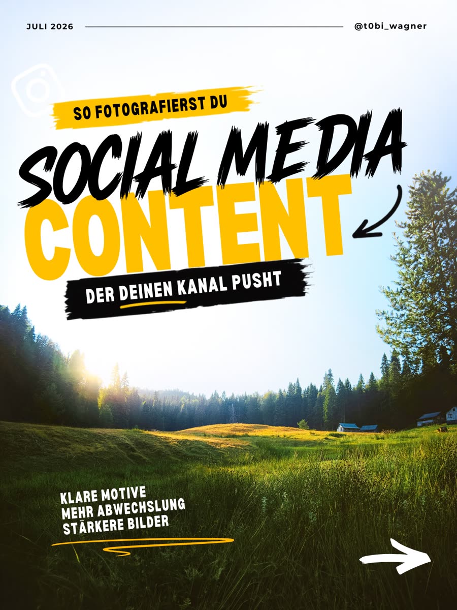 Instagram-Beitrag: So fotografierst du Social Media Content
