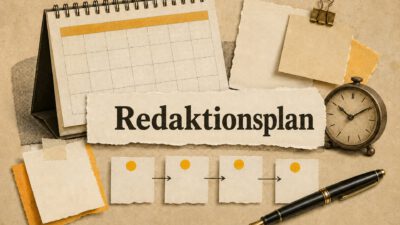 Redaktionsplan für Social Media: eine Vorlage, die auch ohne Marketingabteilung hält